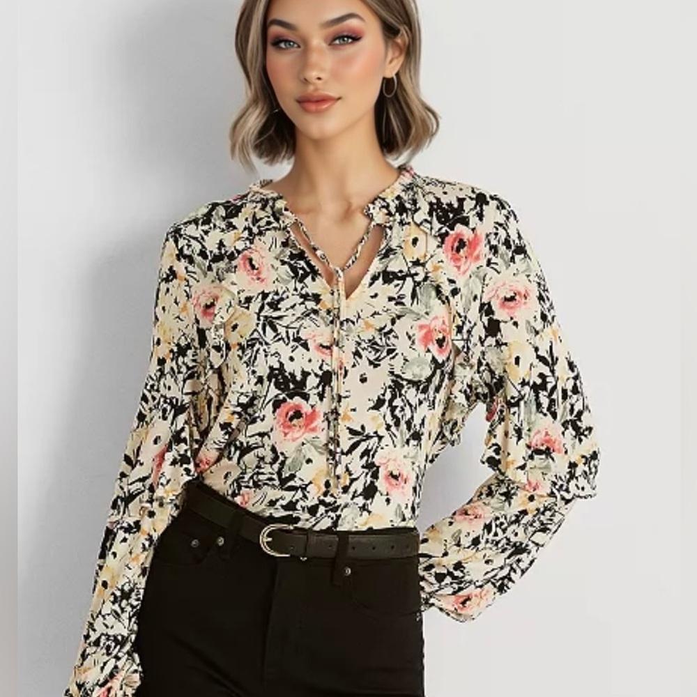 NWT Ralph Lauren long sleeve blouse